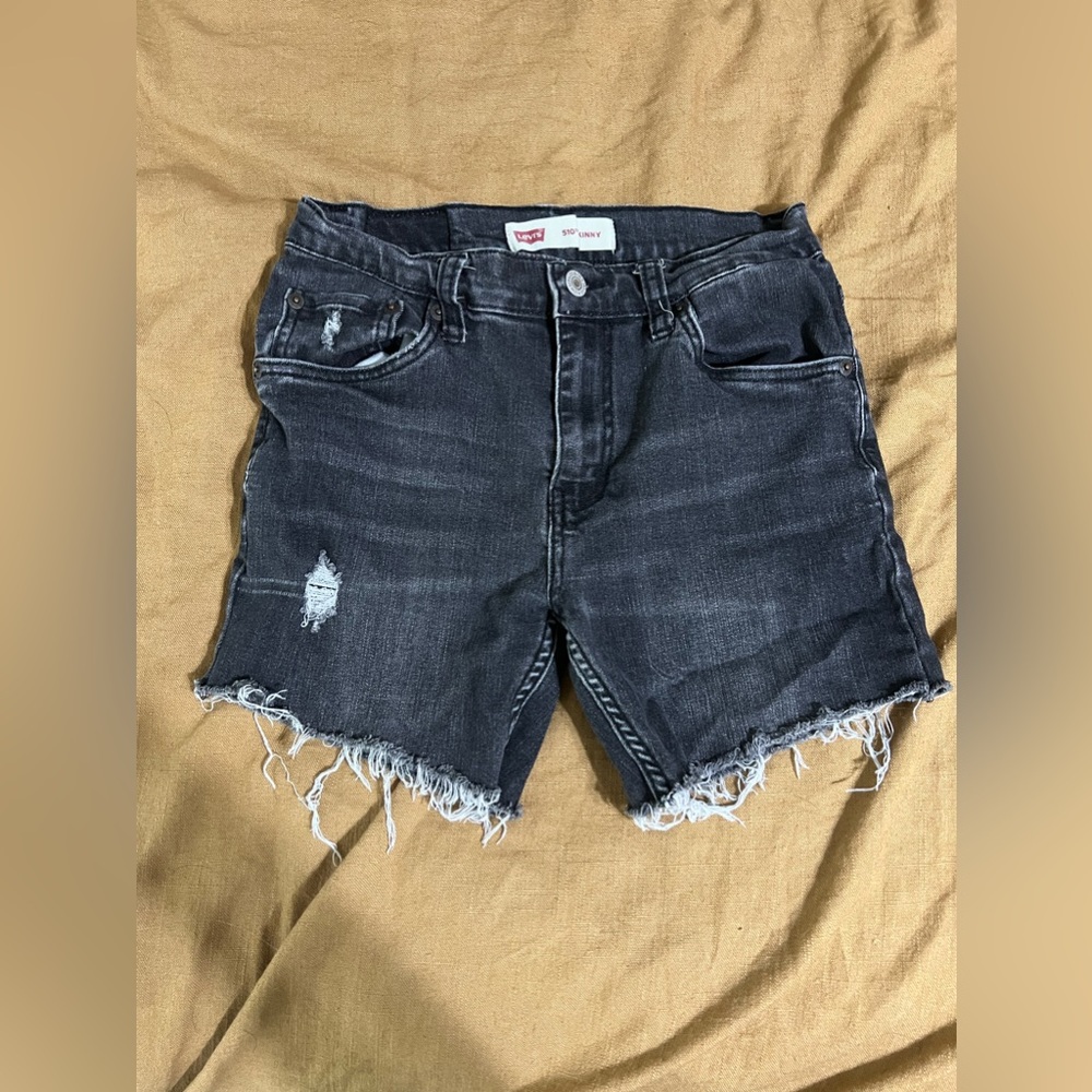 Levi’s distressed Jean Shorts
